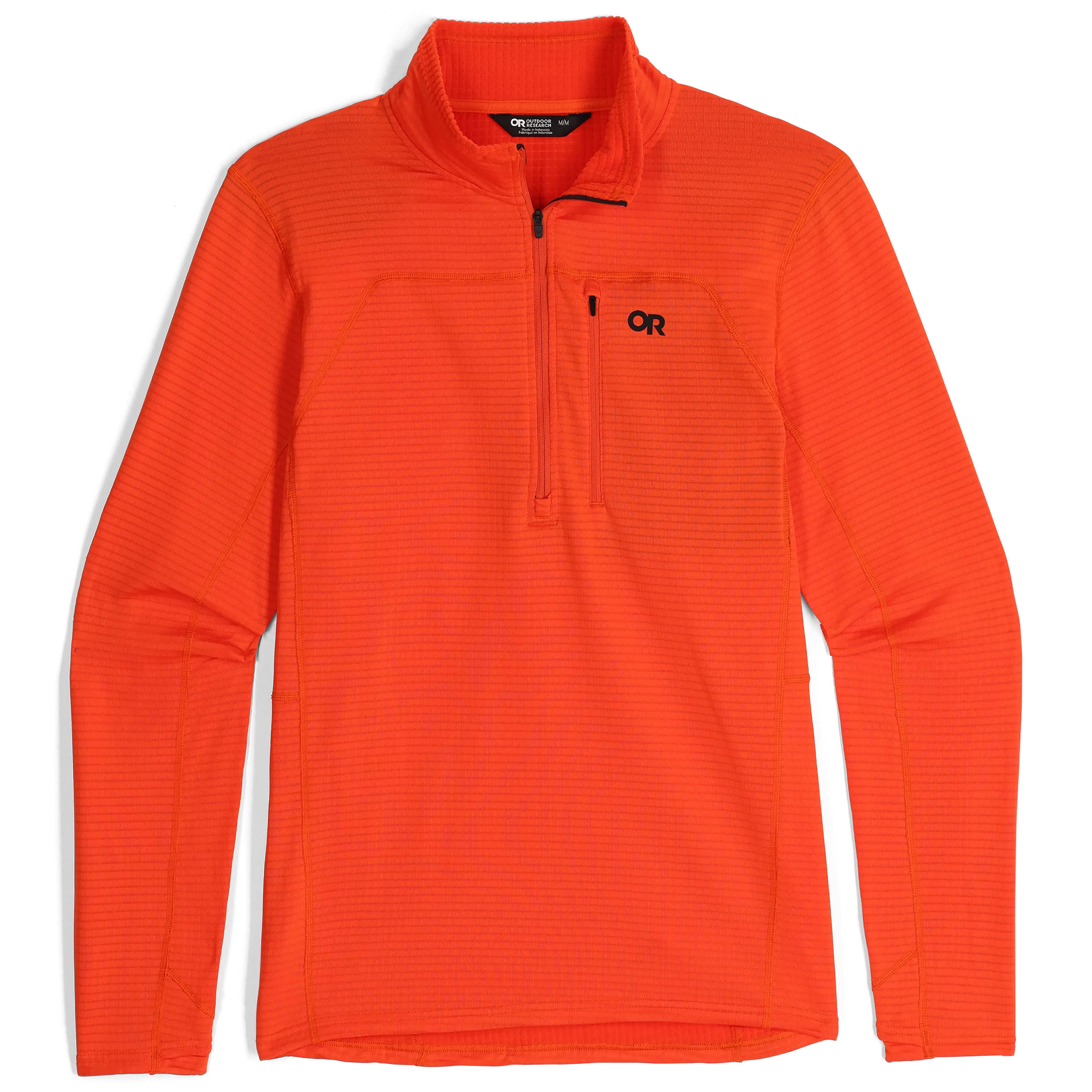 Men's Vigor Grid Fleece Half Zip