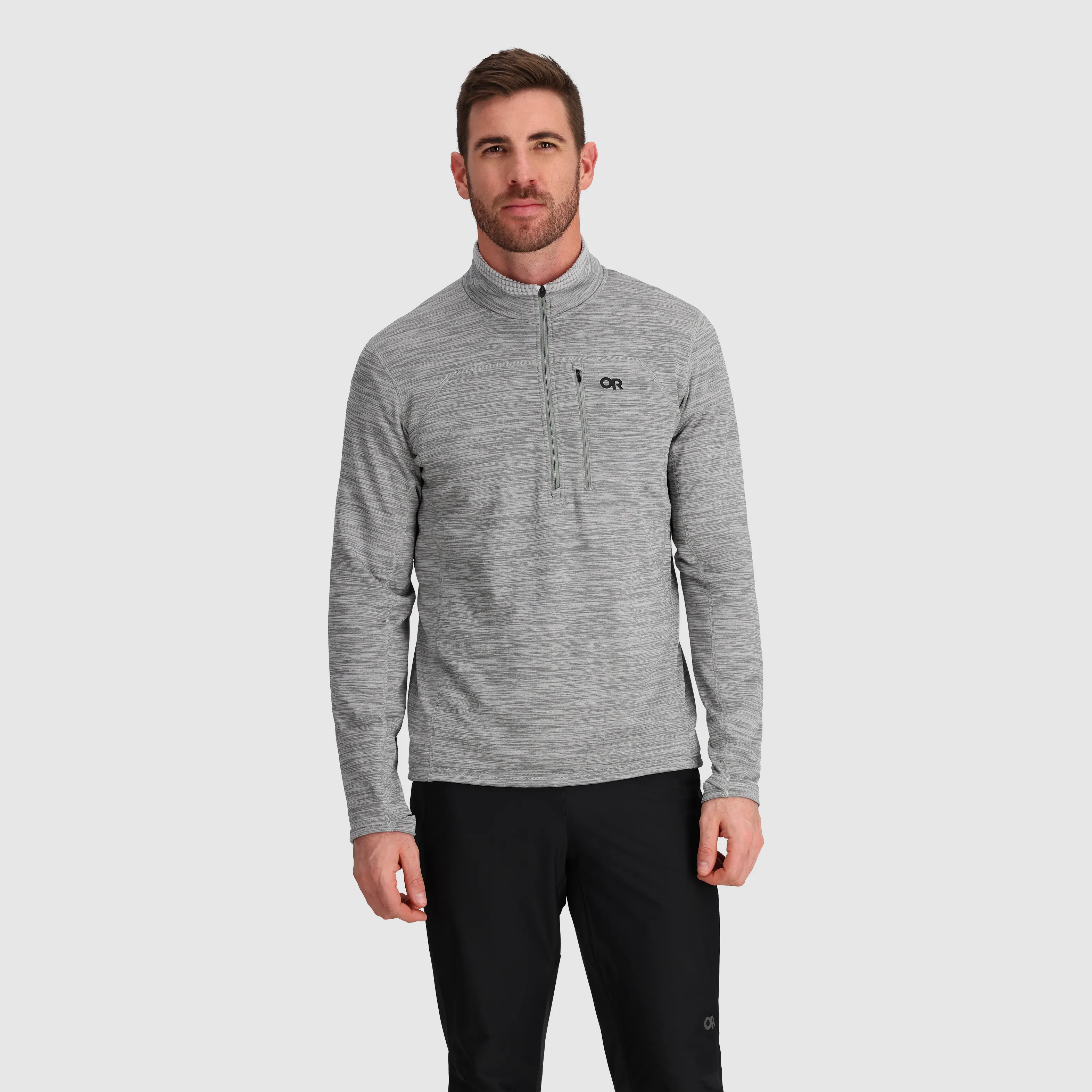 Men's Vigor Grid Fleece Half Zip