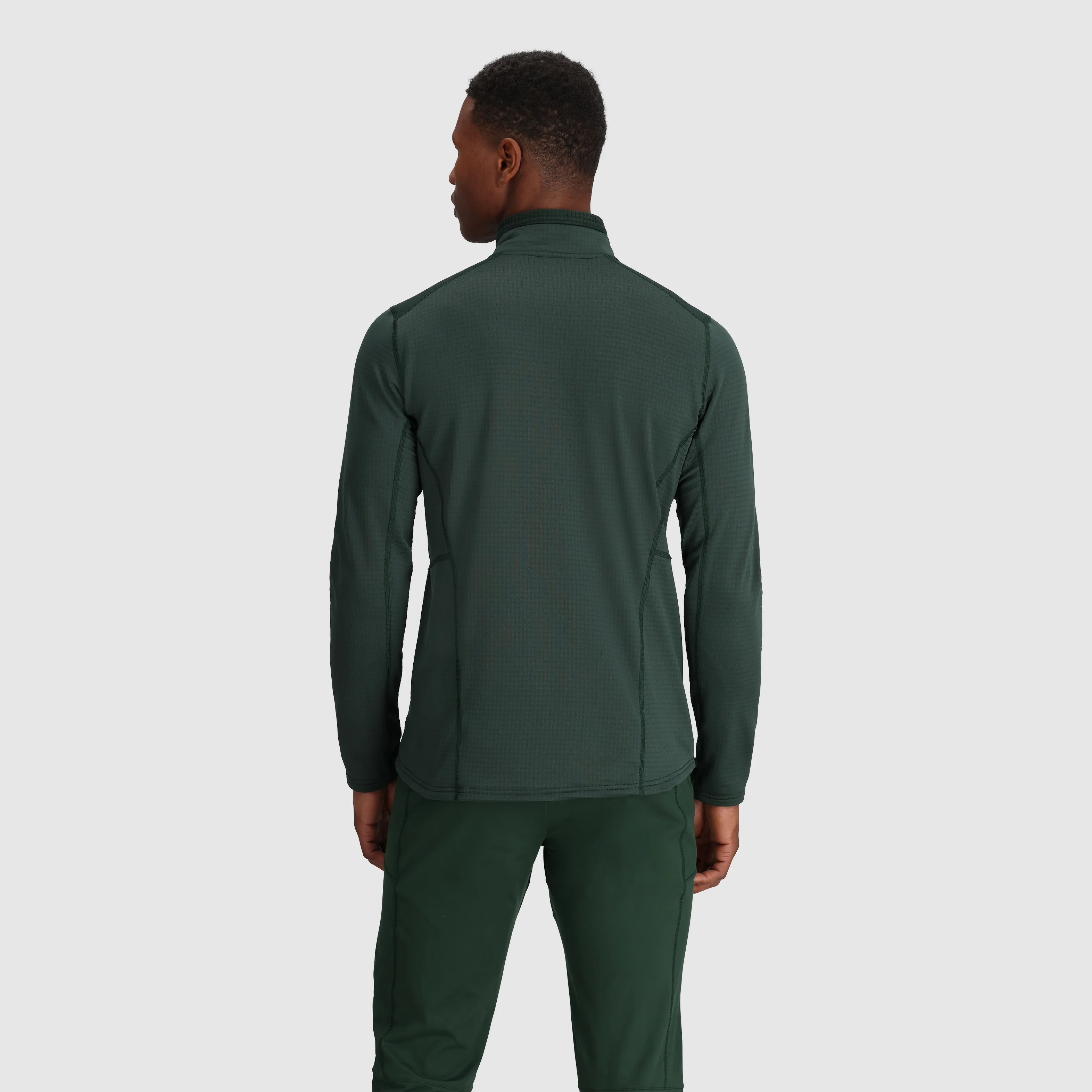 Men's Vigor Grid Fleece Half Zip