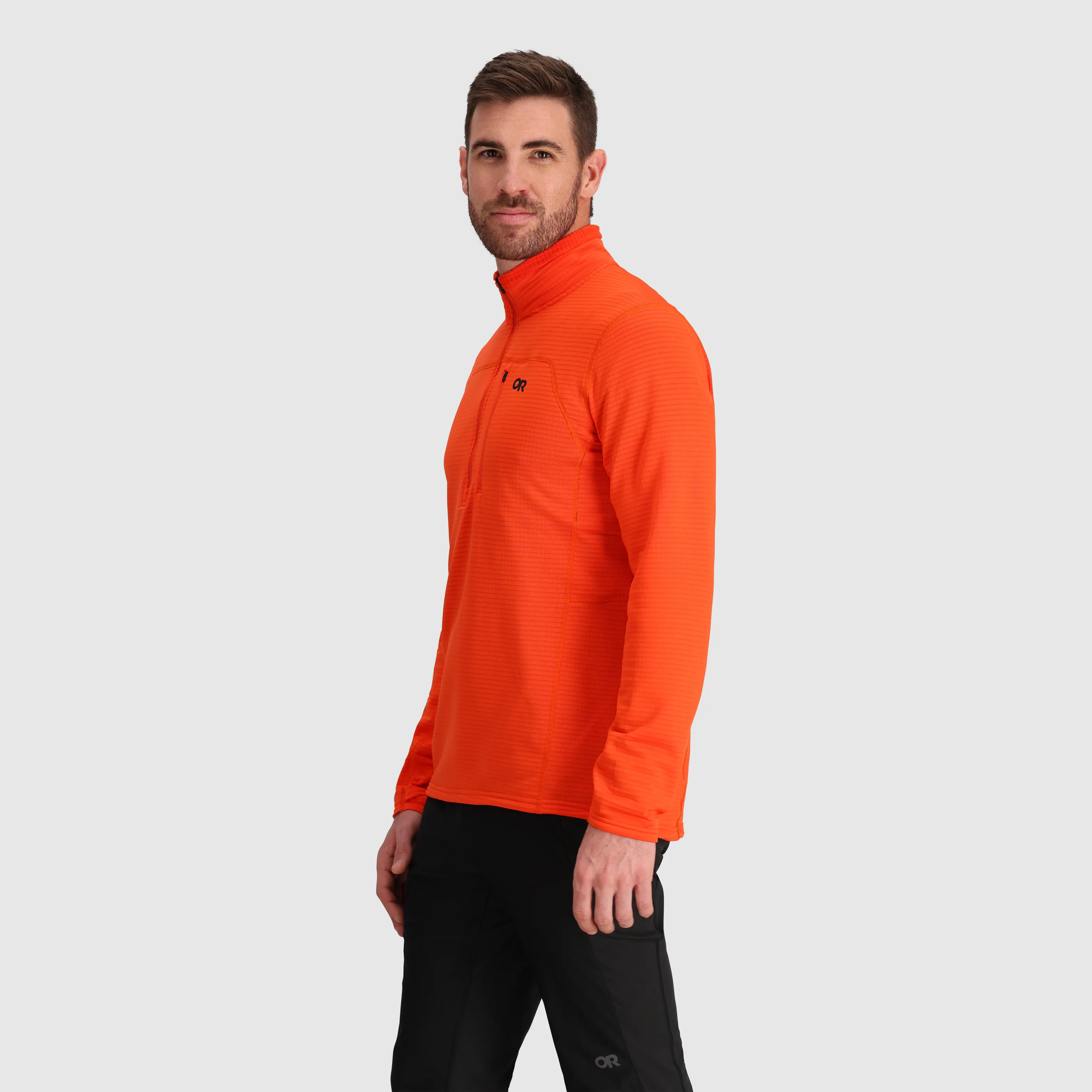 Men's Vigor Grid Fleece Half Zip