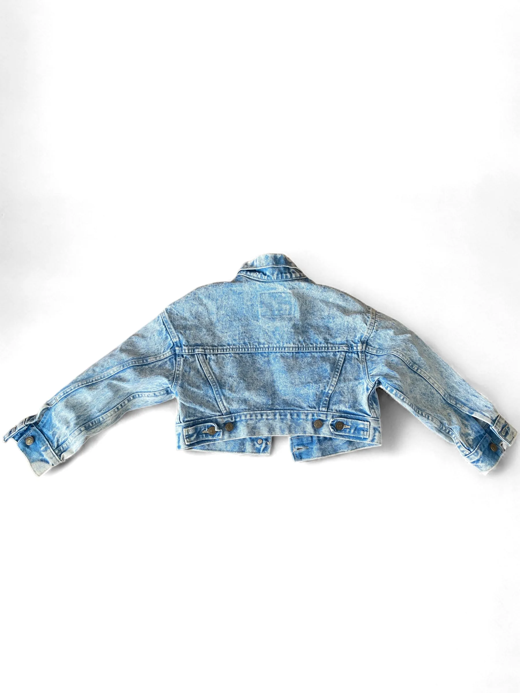 Micro Cropped Denim Jacket