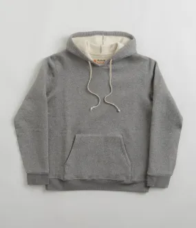 Mollusk Heavy Terry Hoodie - Heather Grey