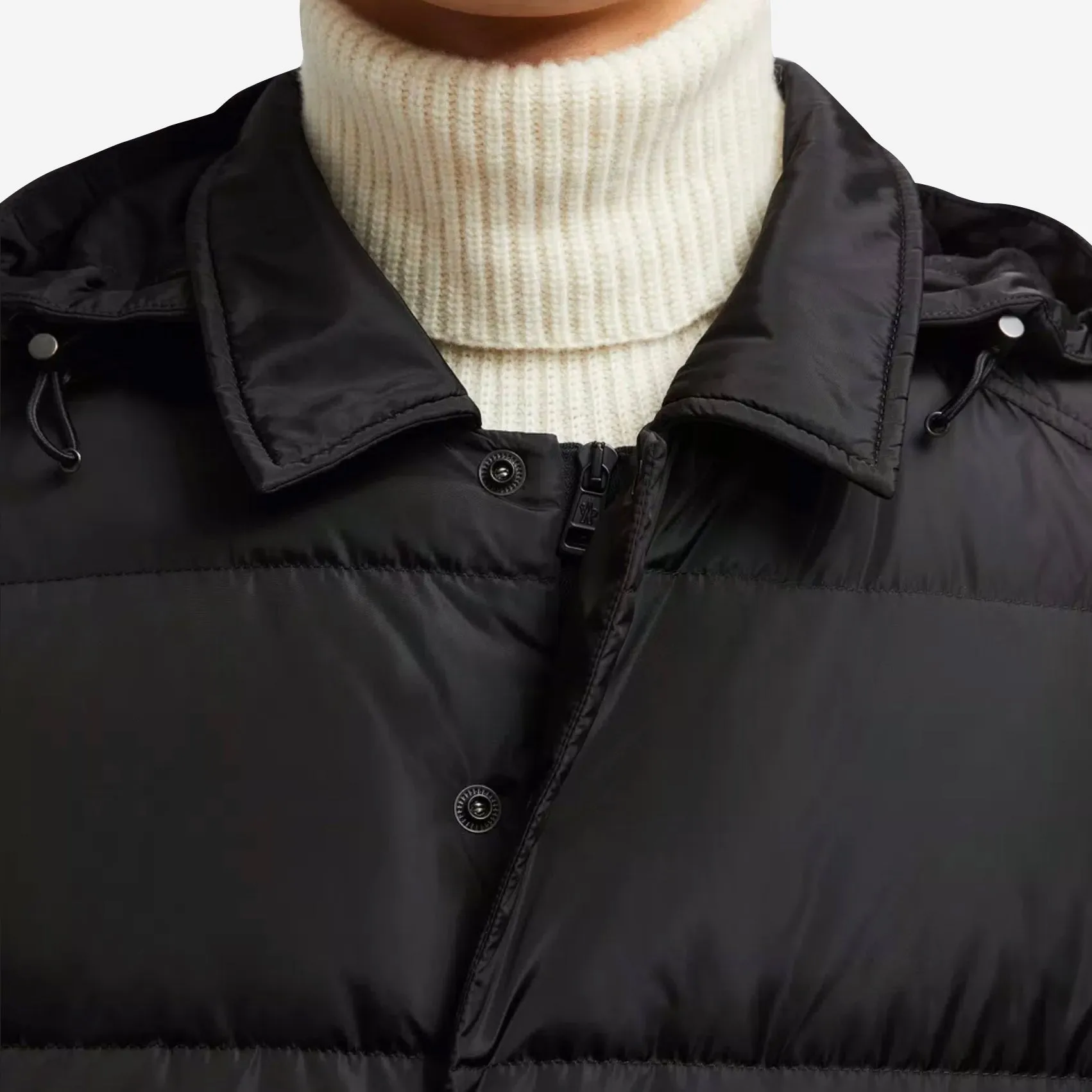 Moncler Ciareido Hooded Down Shirt Jacket