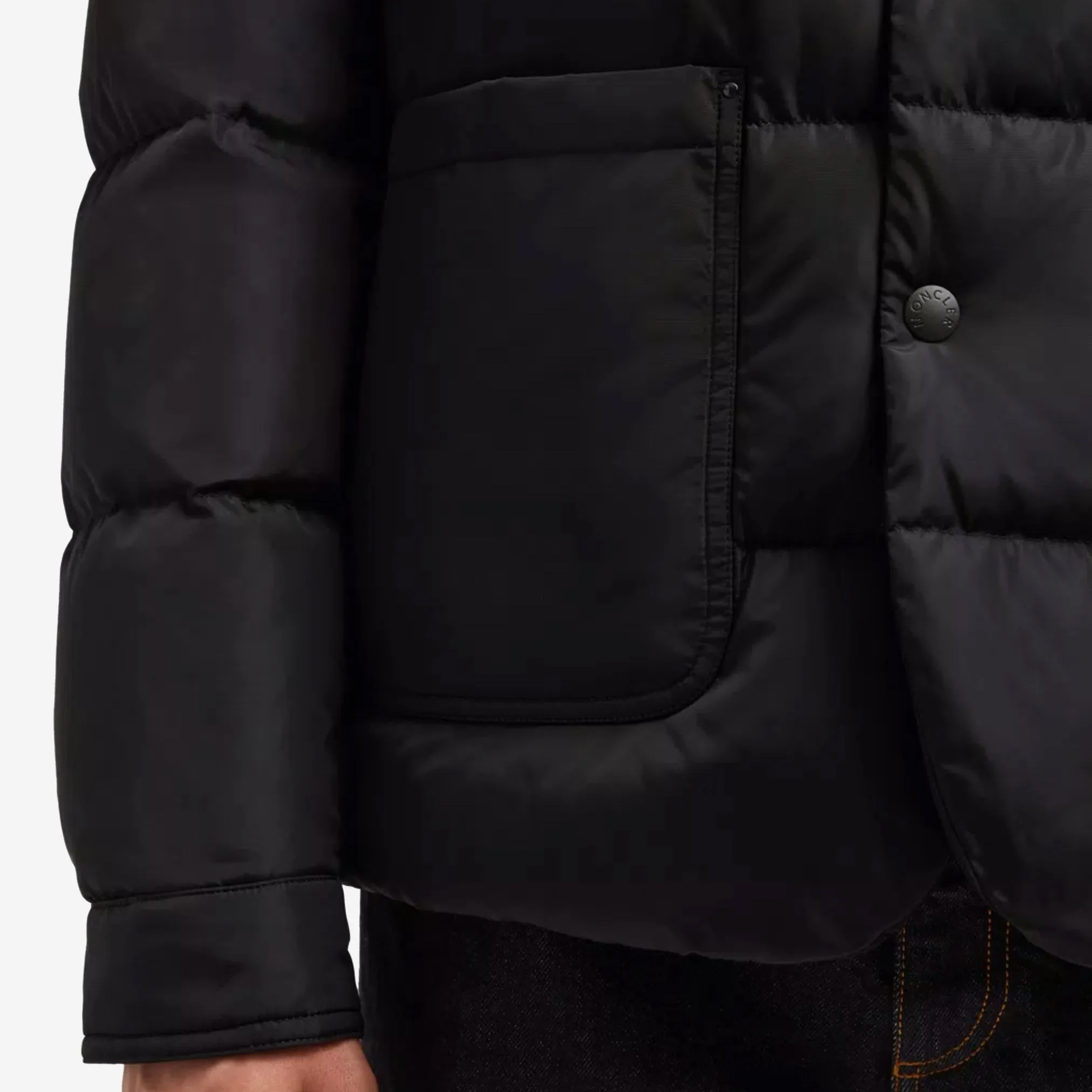 Moncler Ciareido Hooded Down Shirt Jacket