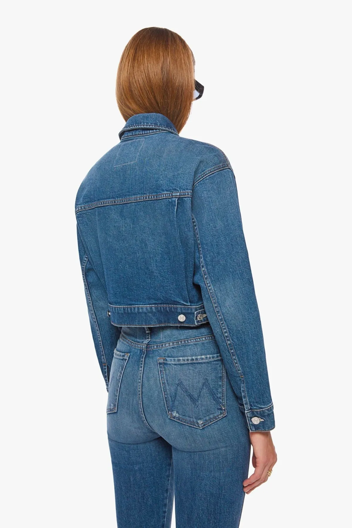 Mother Denim The Out of Pocket Denim Jacket - Morning Chores