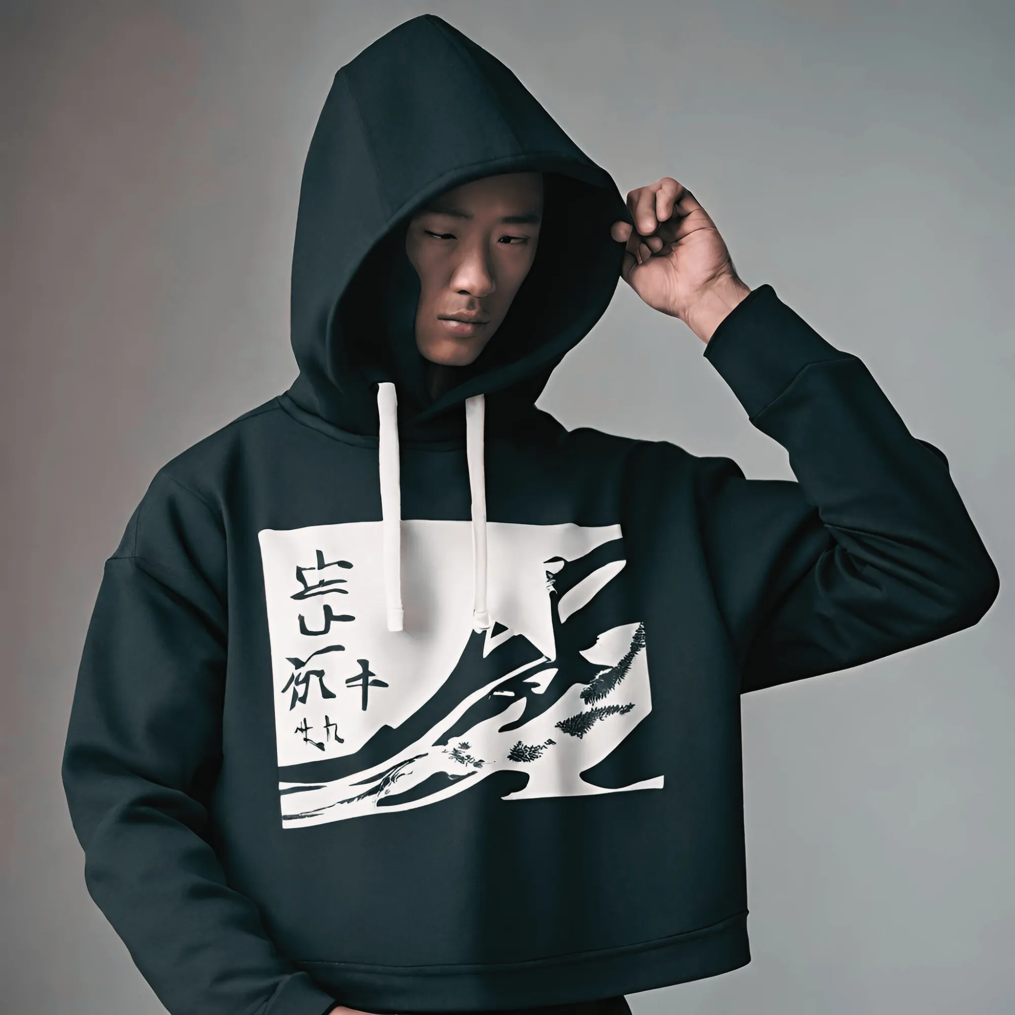 Next Wave Hoodie Black