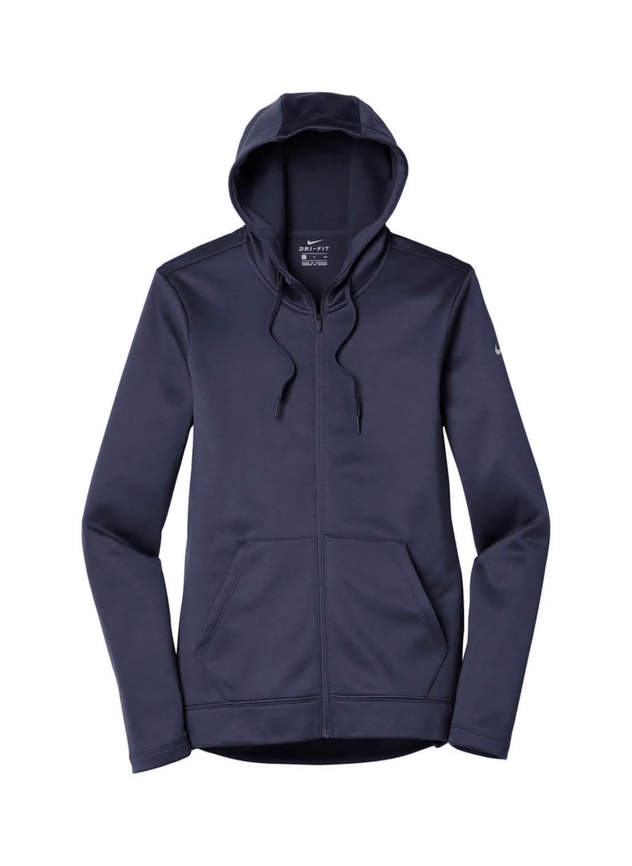 Nike Therma-Fit Full-Zip Hoodie Women&#x27;s Midnight Navy | Personalized Hoodies