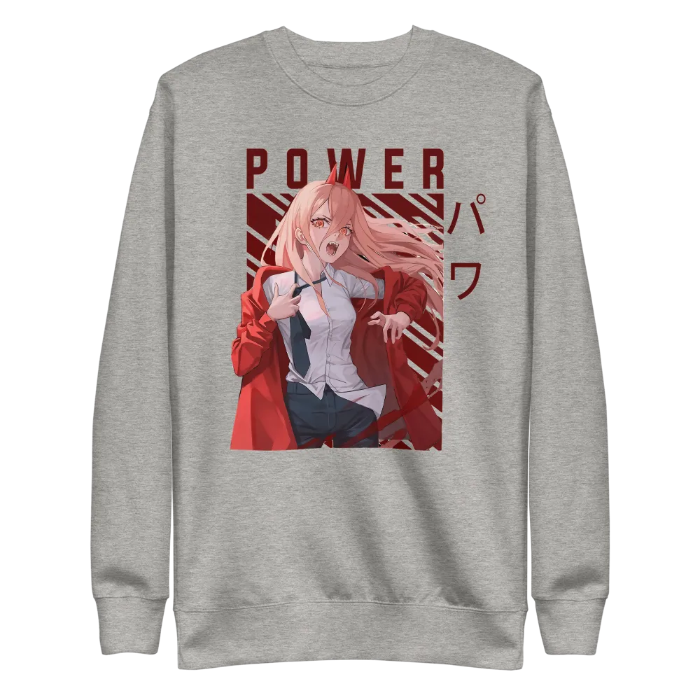 Power Crewneck Sweatshirt Chainsaw Man