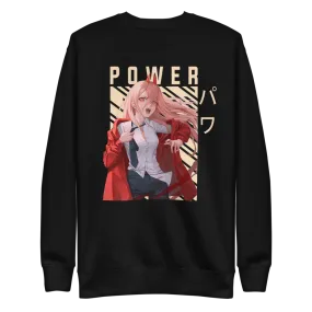 Power Crewneck Sweatshirt Chainsaw Man