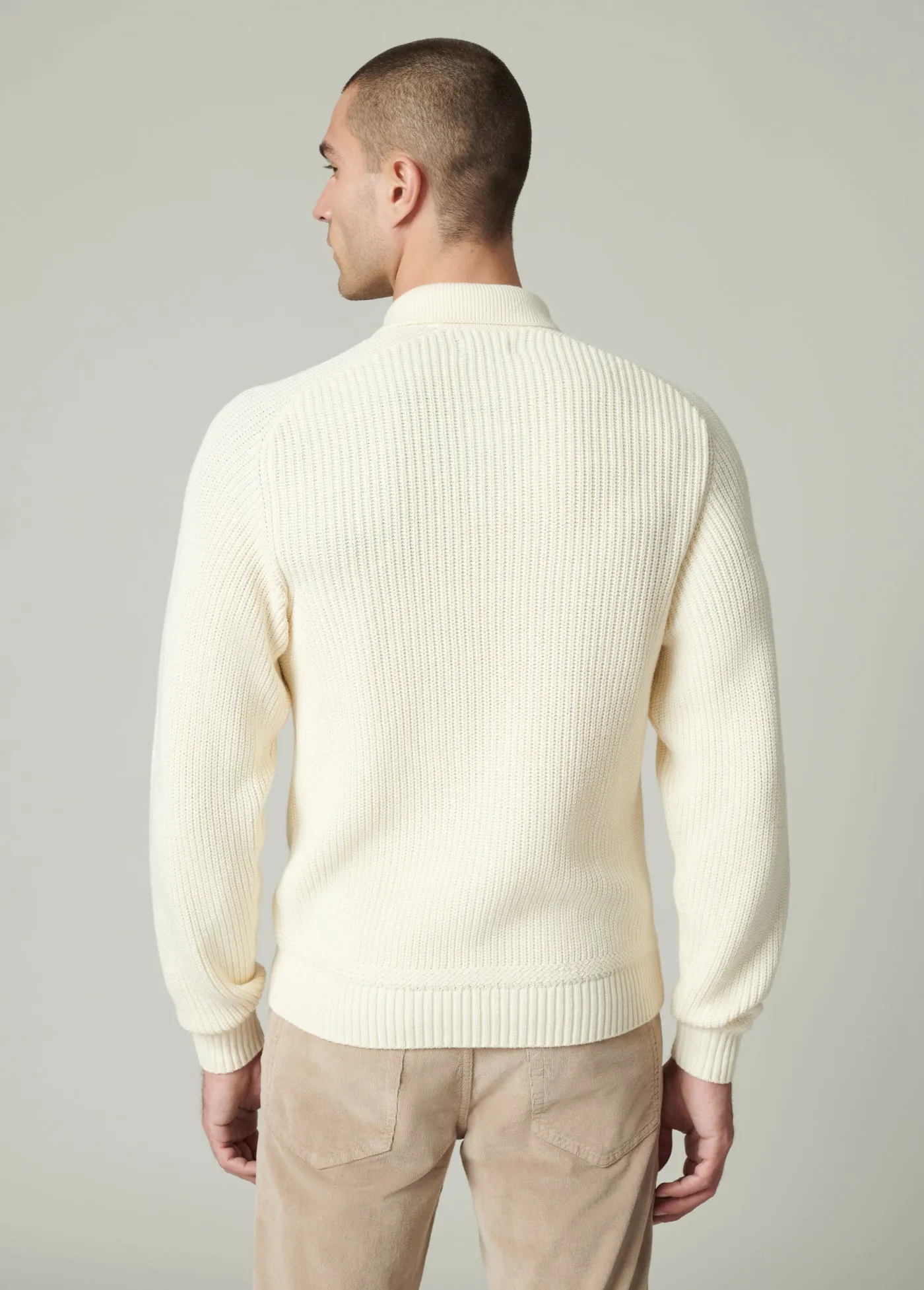 RUBEN POLO SWEATER