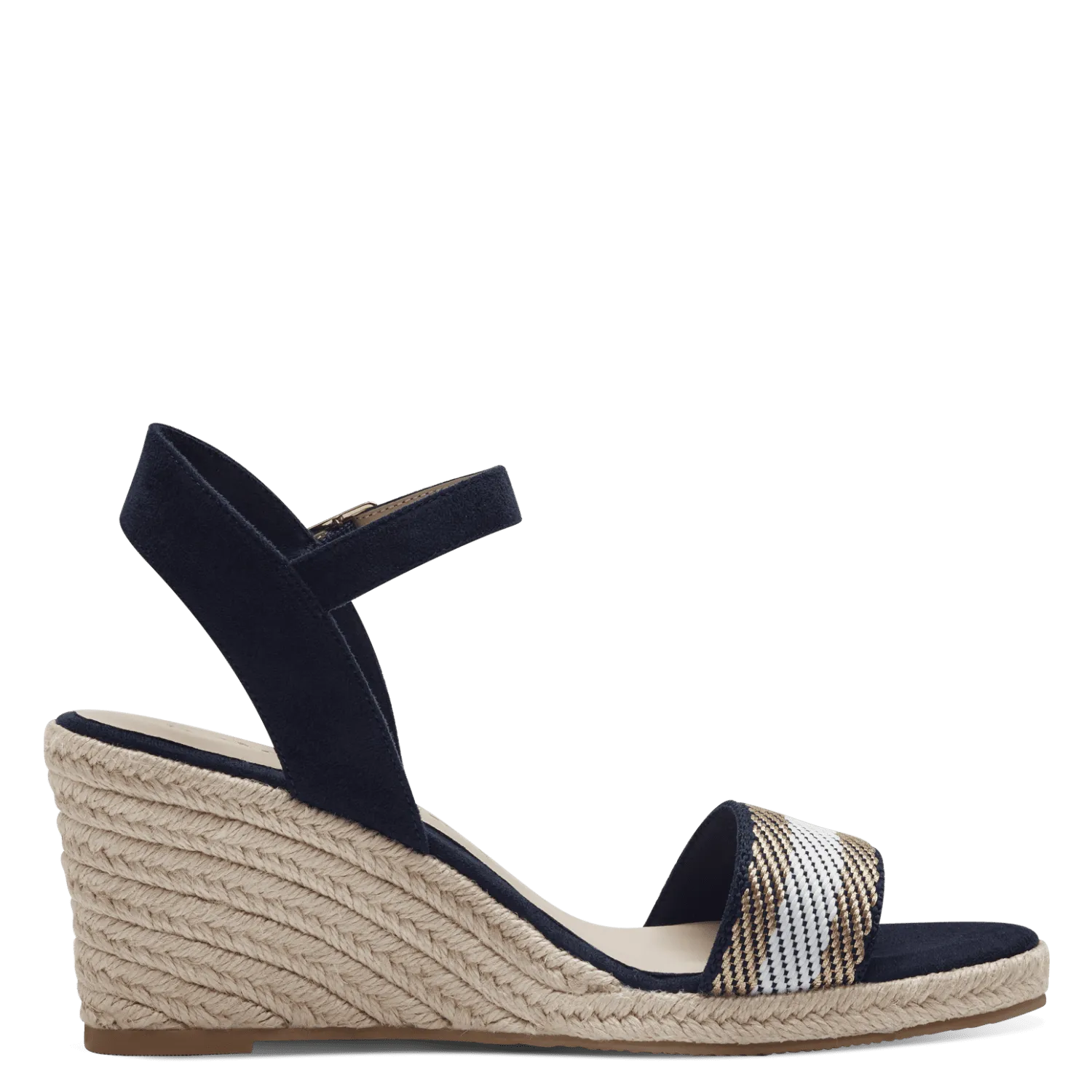 Tamaris Navy Wedge Sandal