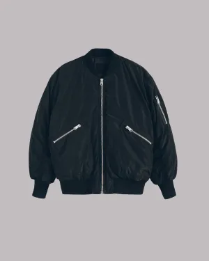 The Black Bomber Jacket