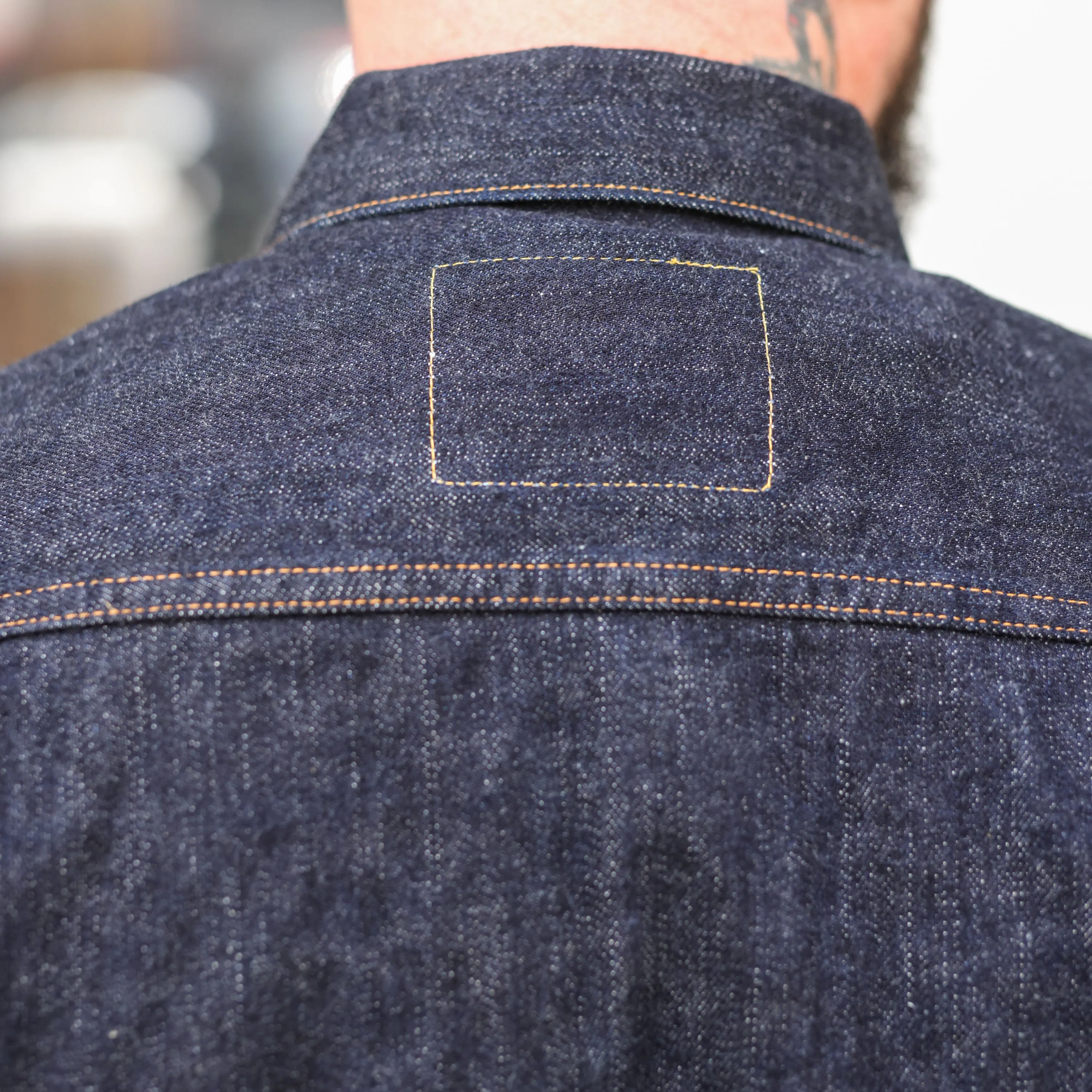 The Flat Head FN-OJ-D002 1950s Denim Jacket Type 2 Jacket Indigo