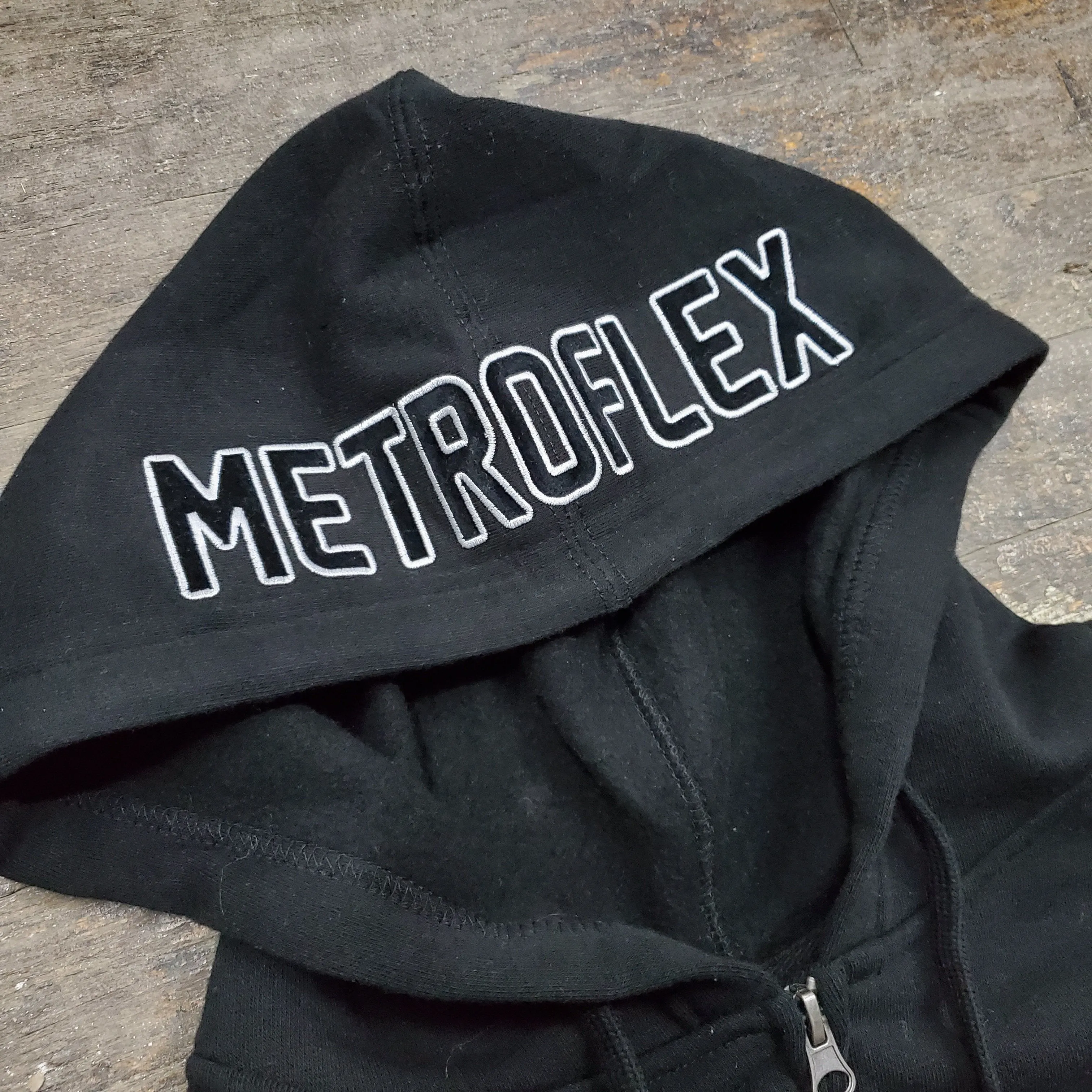 The Metroflex Gym Midweight Classic Zip Up Hoodie