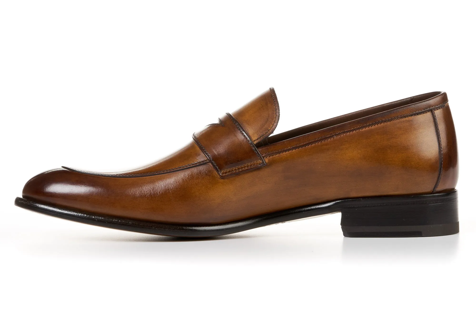 The Stewart Penny Loafer - Tobacco