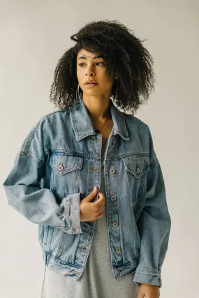 The Tessler Washed Jacket in Denim Blue