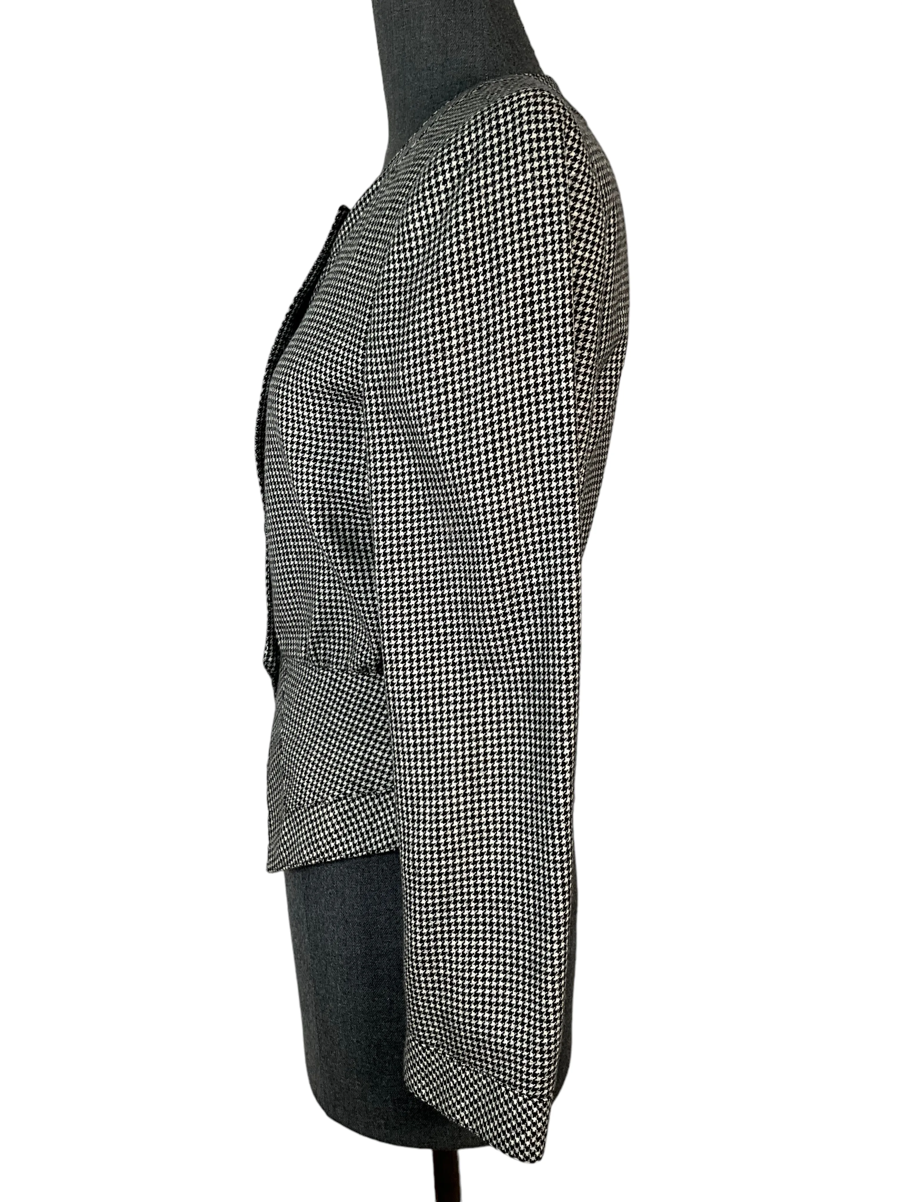 Vintage Houndstooth Valentino Jacket Size S