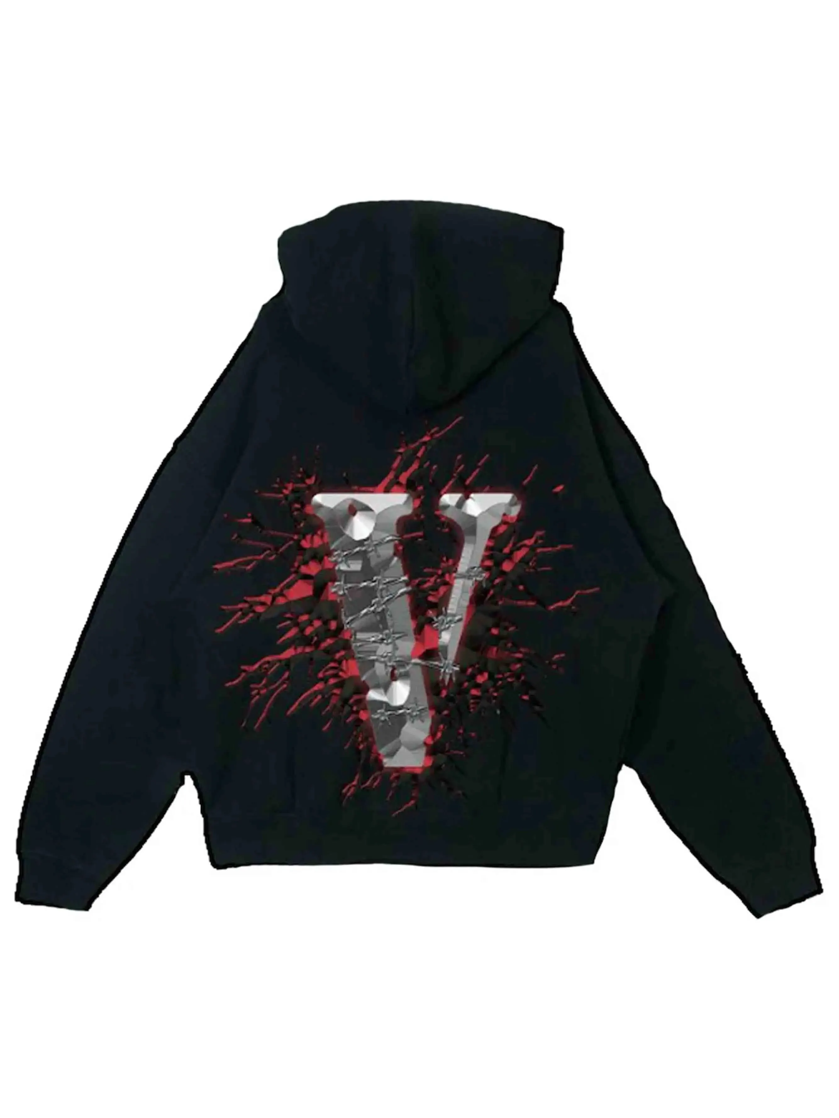 Vlone x Juice Wrld Abyss Hoodie Black (FW19)