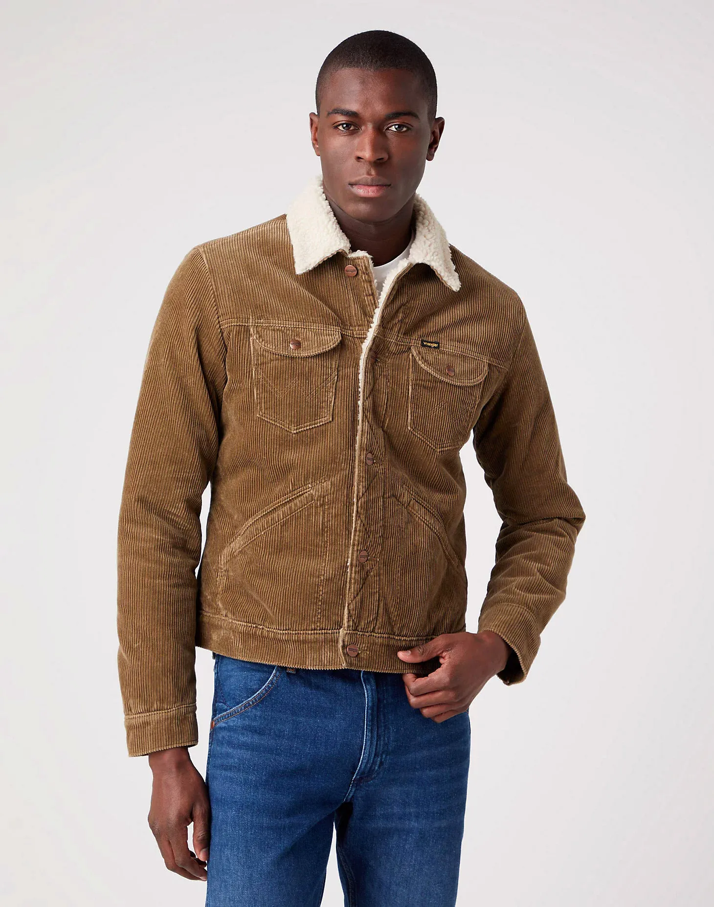 Wrangler 124MJ Corduroy Sherpa Jacket