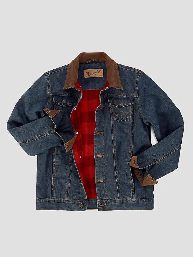 Wrangler Boy's Blanket Lined Denim Jacket